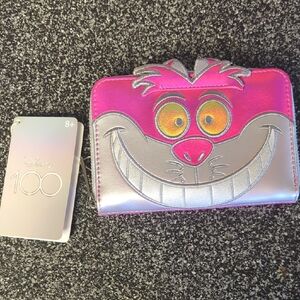 Cheshire Cat Alice And Wonderland Loungefly Wallet Disney 100